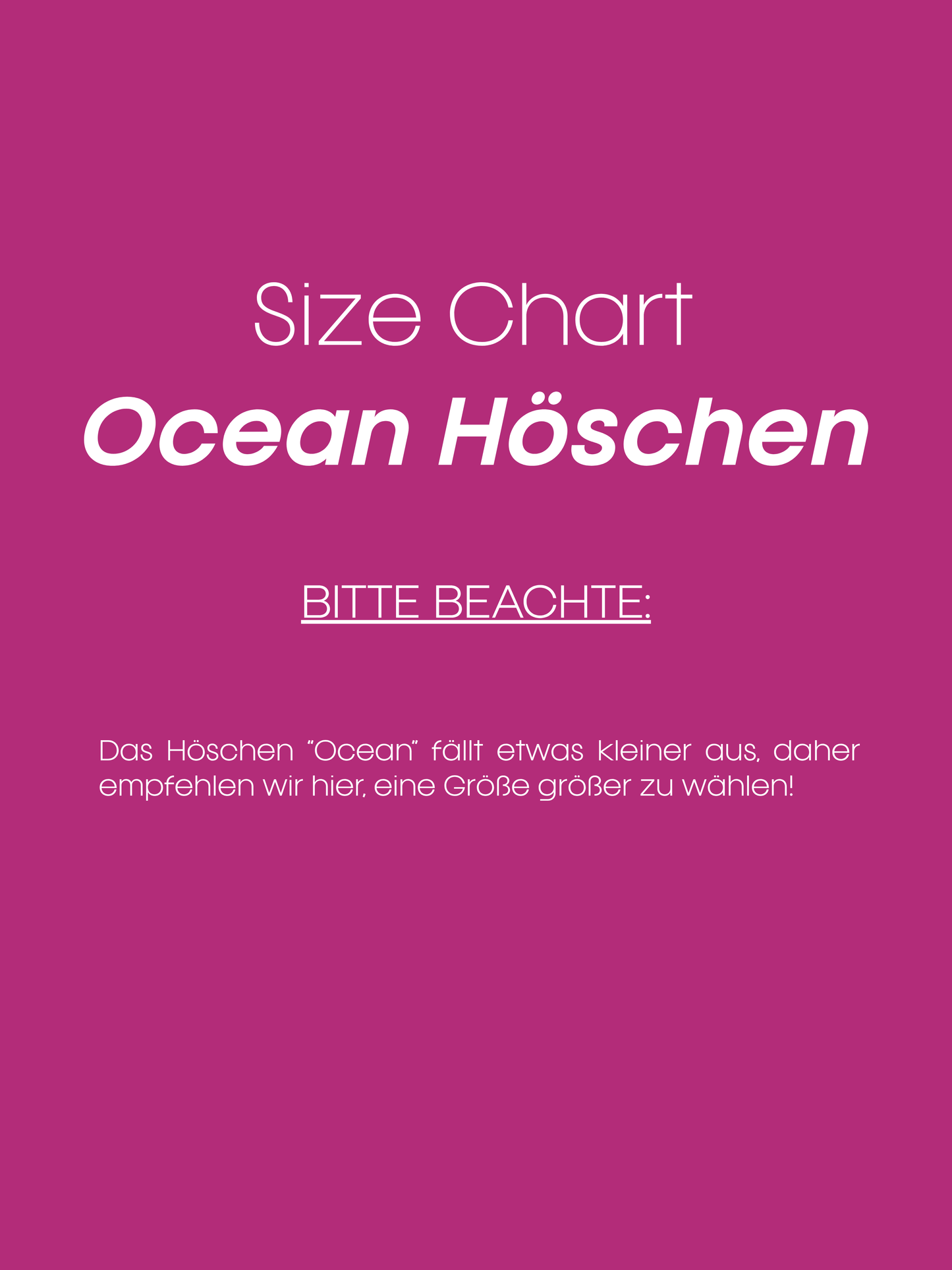 Bikini-Höschen Ocean purpur
