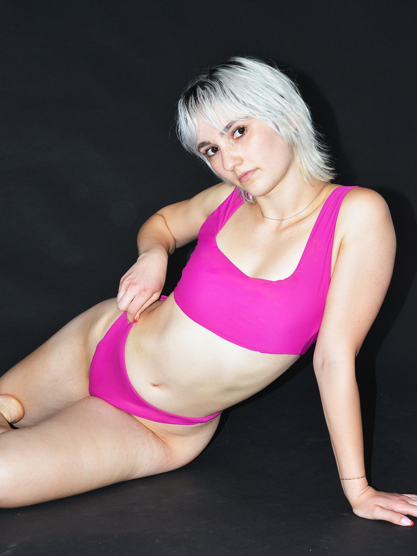 Bikini-Höschen Classic purpur