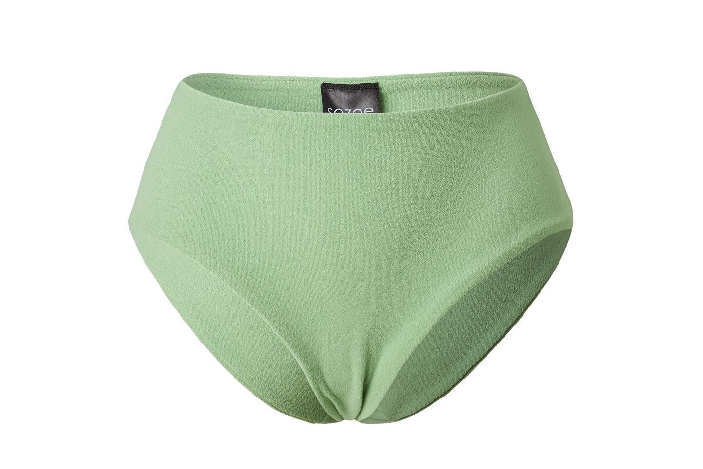 Entdecke maritime Eleganz mit dem Sozoe Bikini Höschen Mermaid. Das bezaubernde Stück vereint Natur und Eleganz auf einzigartige Weise, inspiriert von einer märchenhaften Unterwasserwelt. Das Höschen in erfrischendem Lotusgrün, das an moosartigen Stoff erinnert, wird durch goldene Details luxuriös akzentuiert. Für einen unvergesslichen Strand-Look und die Magie der Meere in deinem persönlichen Style