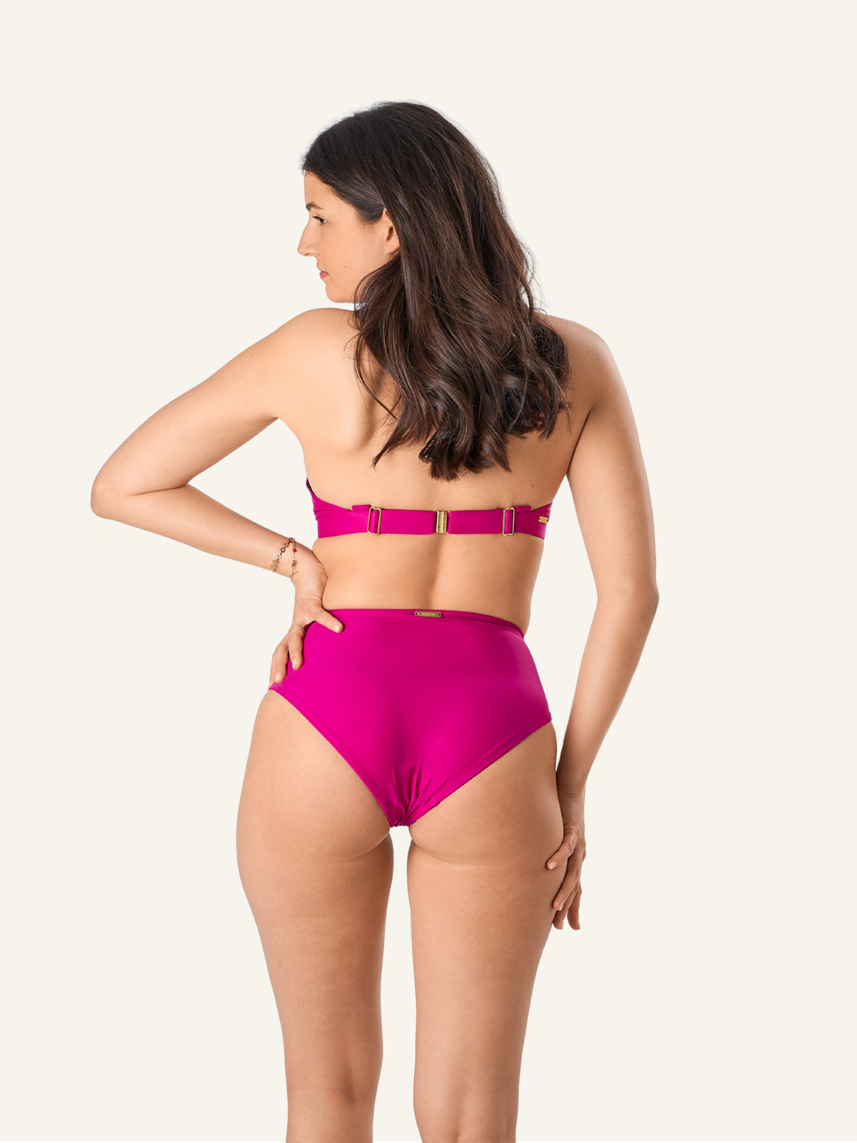 Bikini-Höschen Mermaid purpur