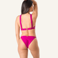 Bikini-Höschen Blossom Purpur