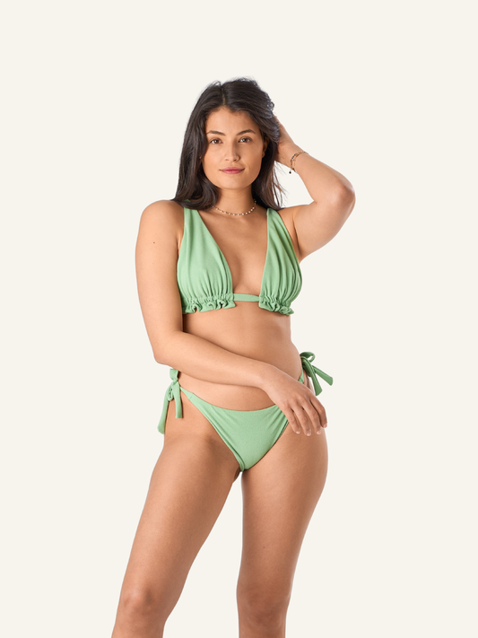 Bikini-Top Blossom lotusgrün