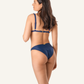Bikini-Top Blossom marineblau