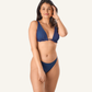 Bikini-Top Blossom marineblau