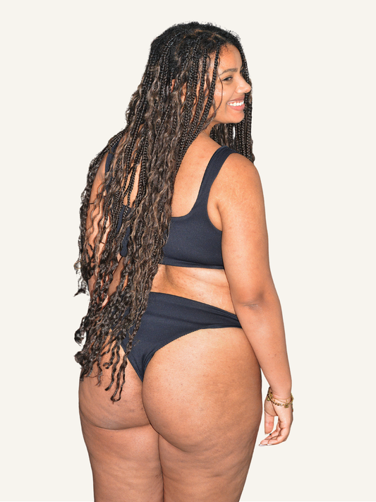 Bikini-Höschen Classic schwarz