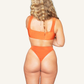 Bikini-Top Classic rostrot