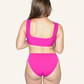 Bikini-Höschen classic high purpur