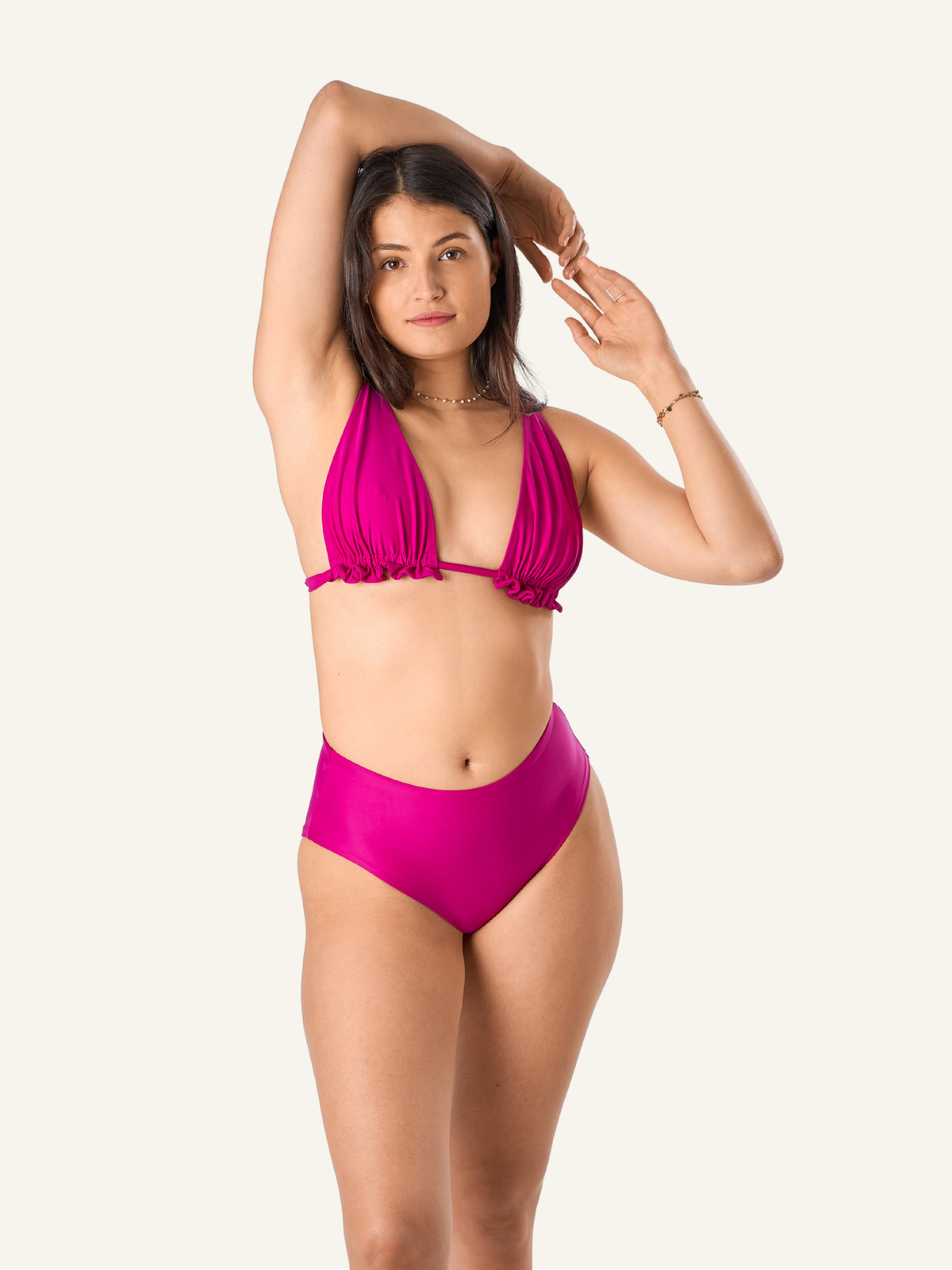 Bikini-Top Blossom purpur