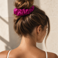 Scrunchie purpur