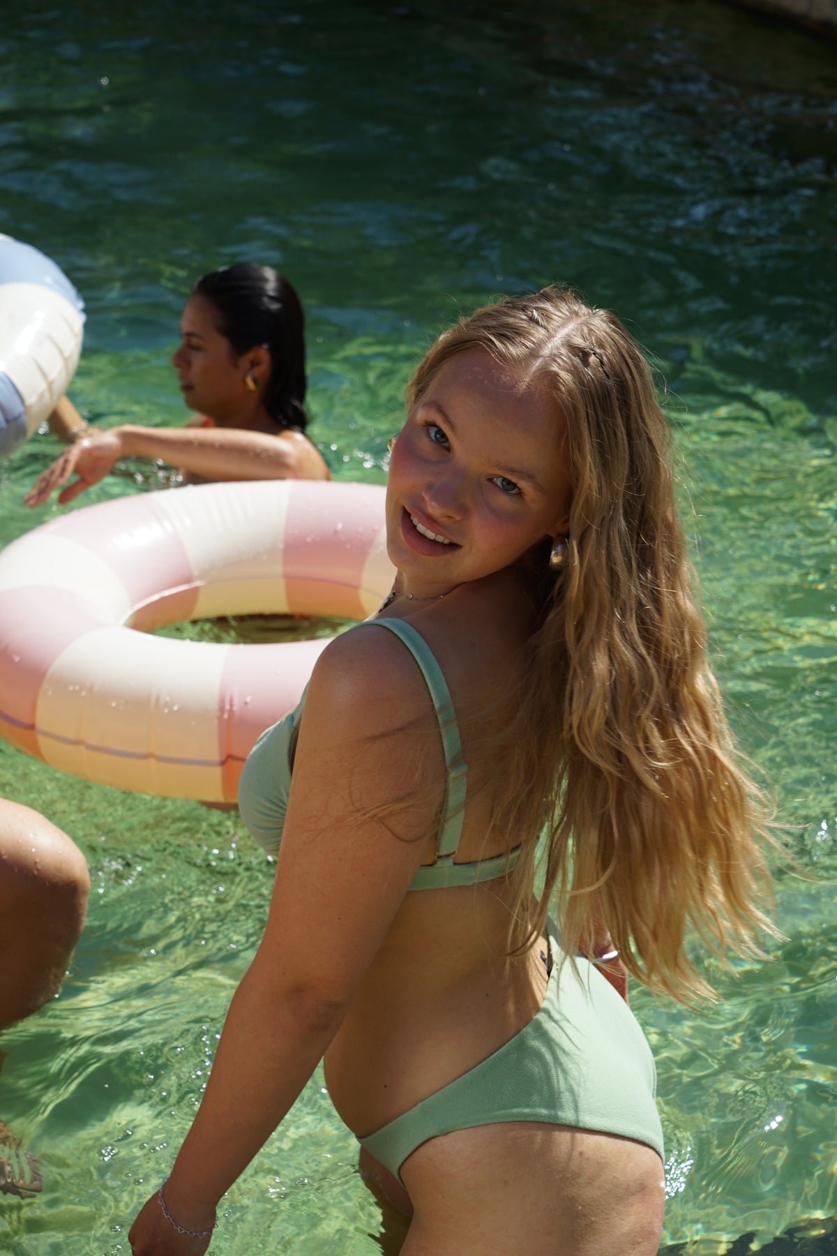 Bikini-Höschen Ocean lotusgrün
