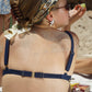 Bikini-Top Ocean marineblau
