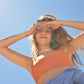 Bikini-Top Classic rostrot