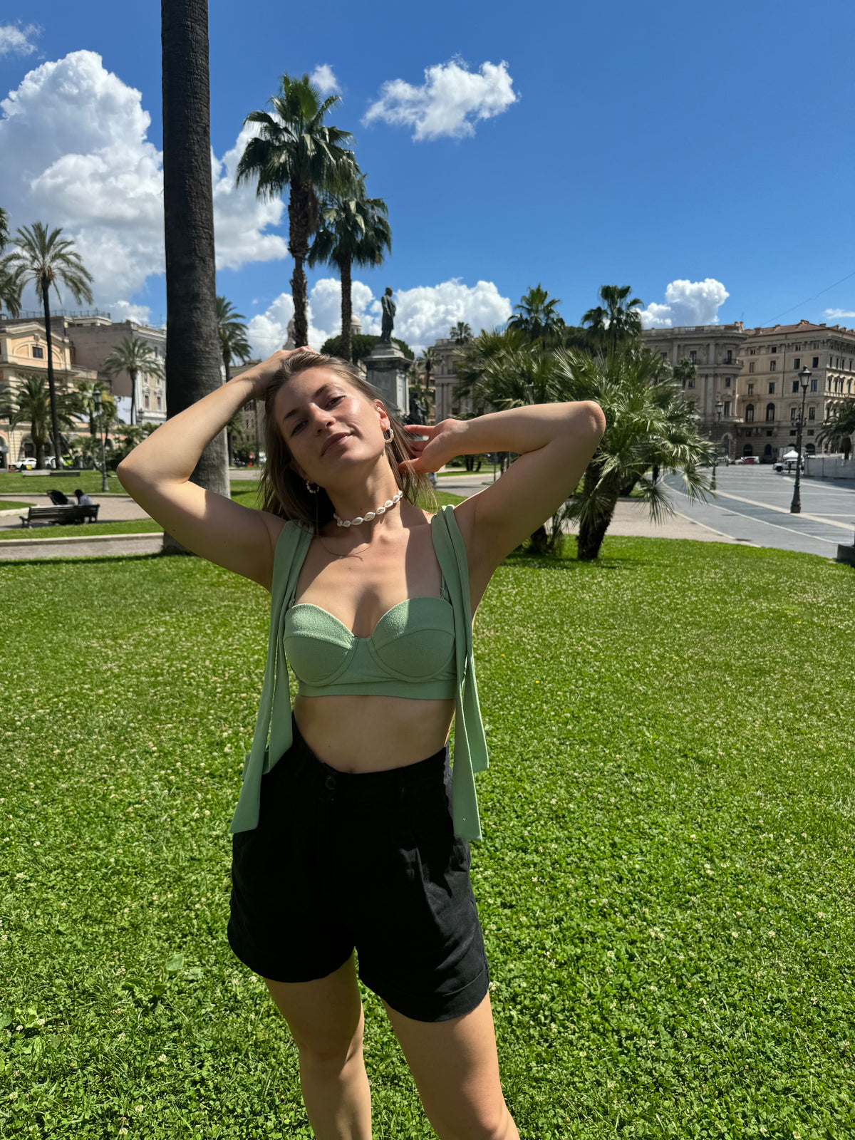 Bikini-Top Mermaid lotusgrün