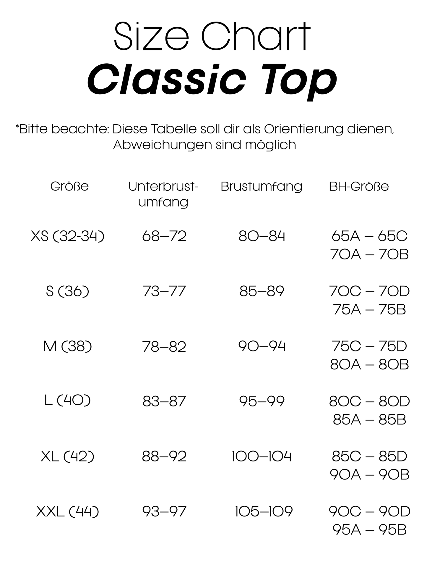 Bikini-Top Classic Weiß