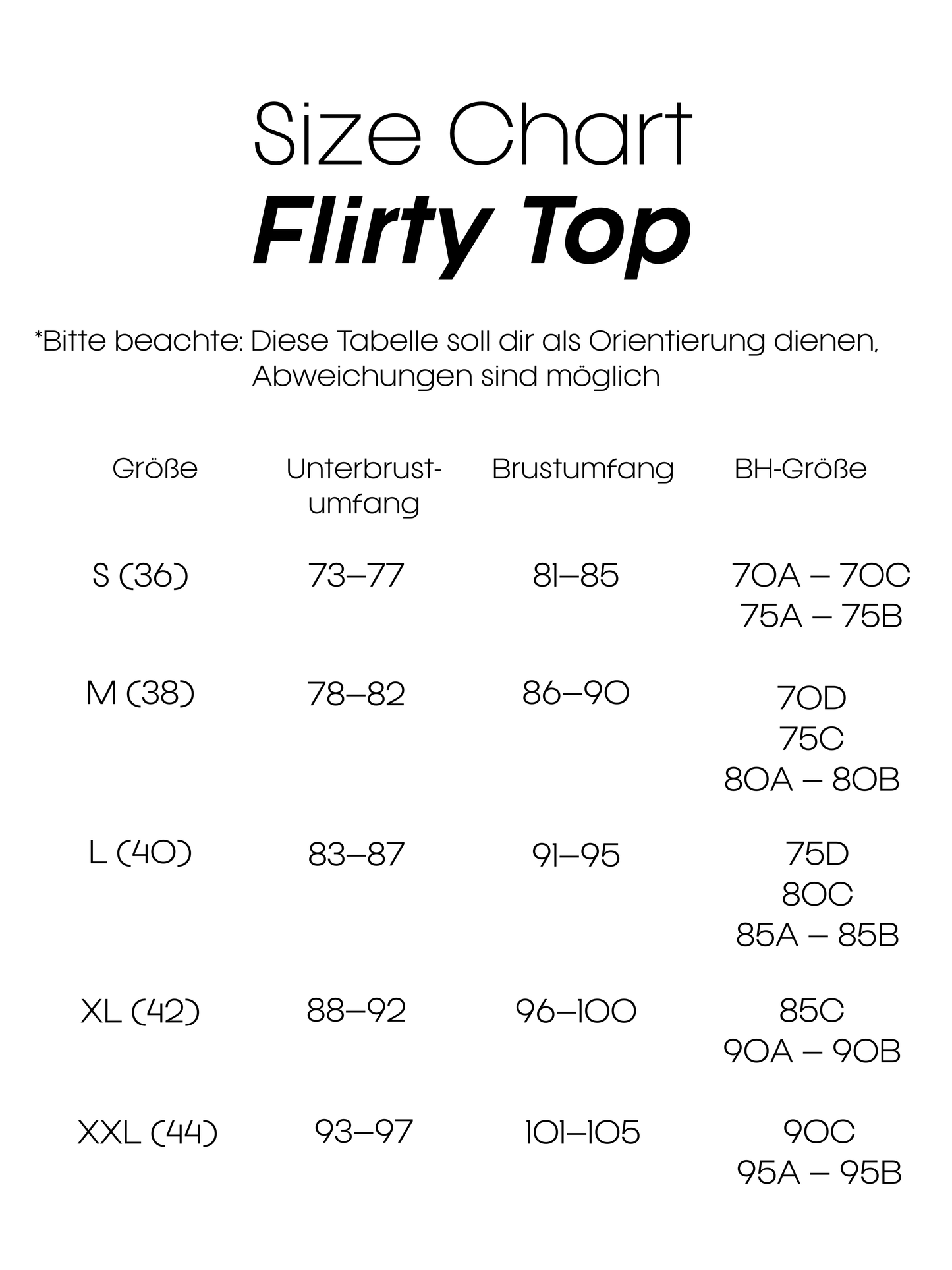 Bikini-Top Flirty weiß