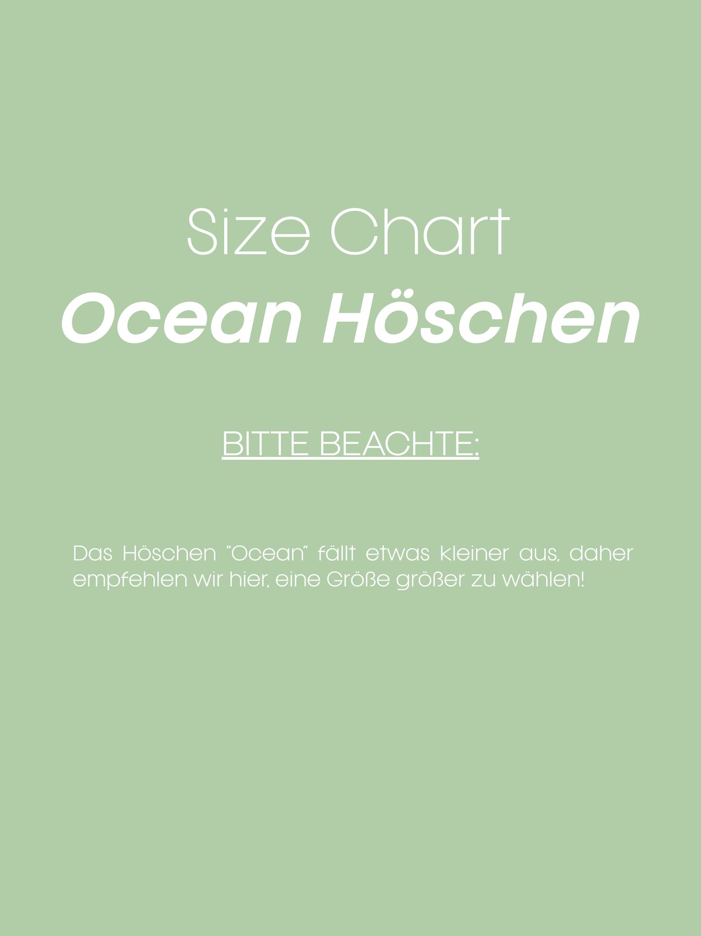 Bikini-Höschen Ocean lotusgrün