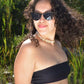 Bikini-Top Flirty schwarz Detail