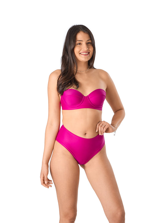 Bikini-Top Mermaid purpur