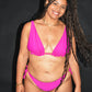 Bikini-Höschen Blossom Purpur