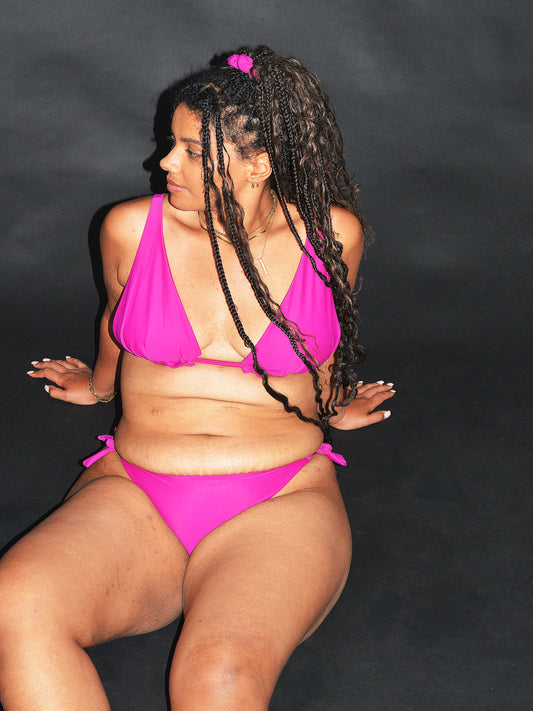 Bikini-Top Blossom purpur