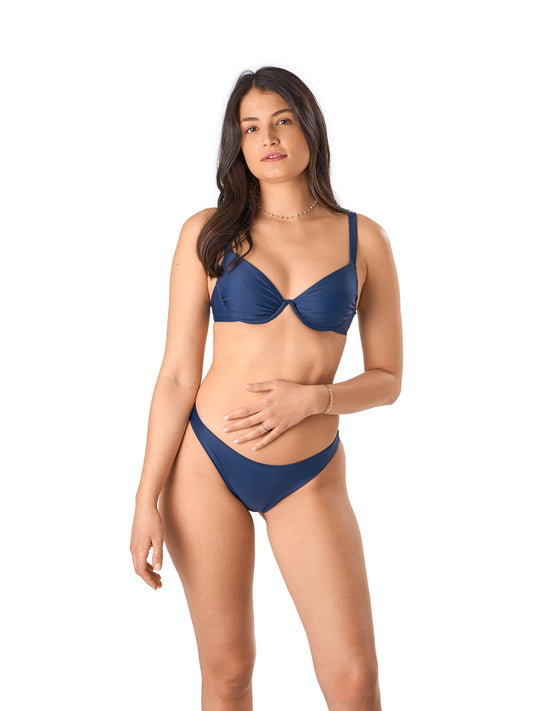 Bikini-Top Ocean marineblau